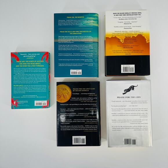 The Cuban Affair, The Deserter, The Lion, The Panther & Wild Fire Nelson DeMille - Picture 8 of 9